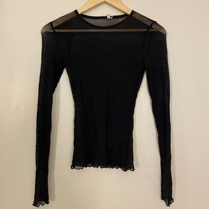 Free People Sheer Layering Top